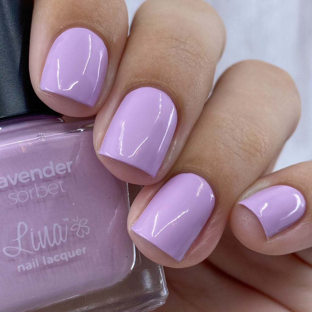 Neon Lavender Lilac Pastel Baby Purple Gel Polish for Rainbow Nails –  AIMEILI GEL POLISH
